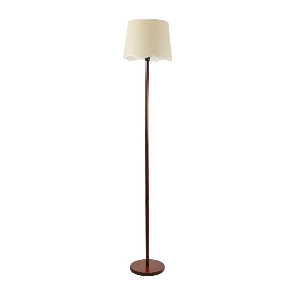 Dark Wood Floor Lamp