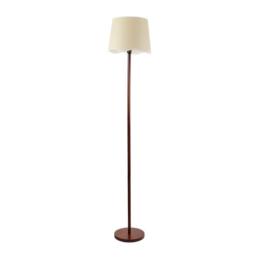 Dark Wood Floor Lamp