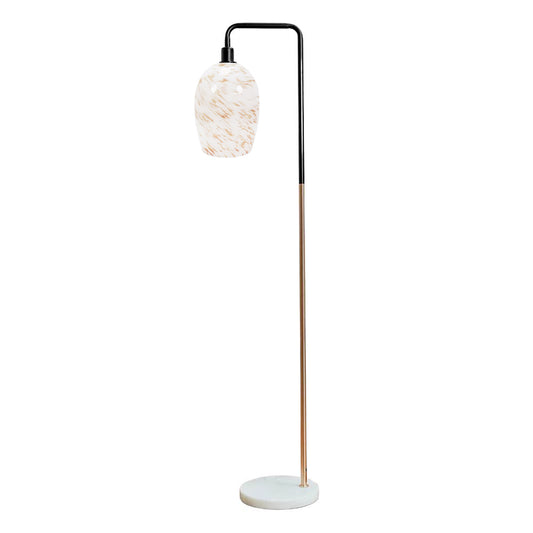 Copper & Marble Floor Lamp